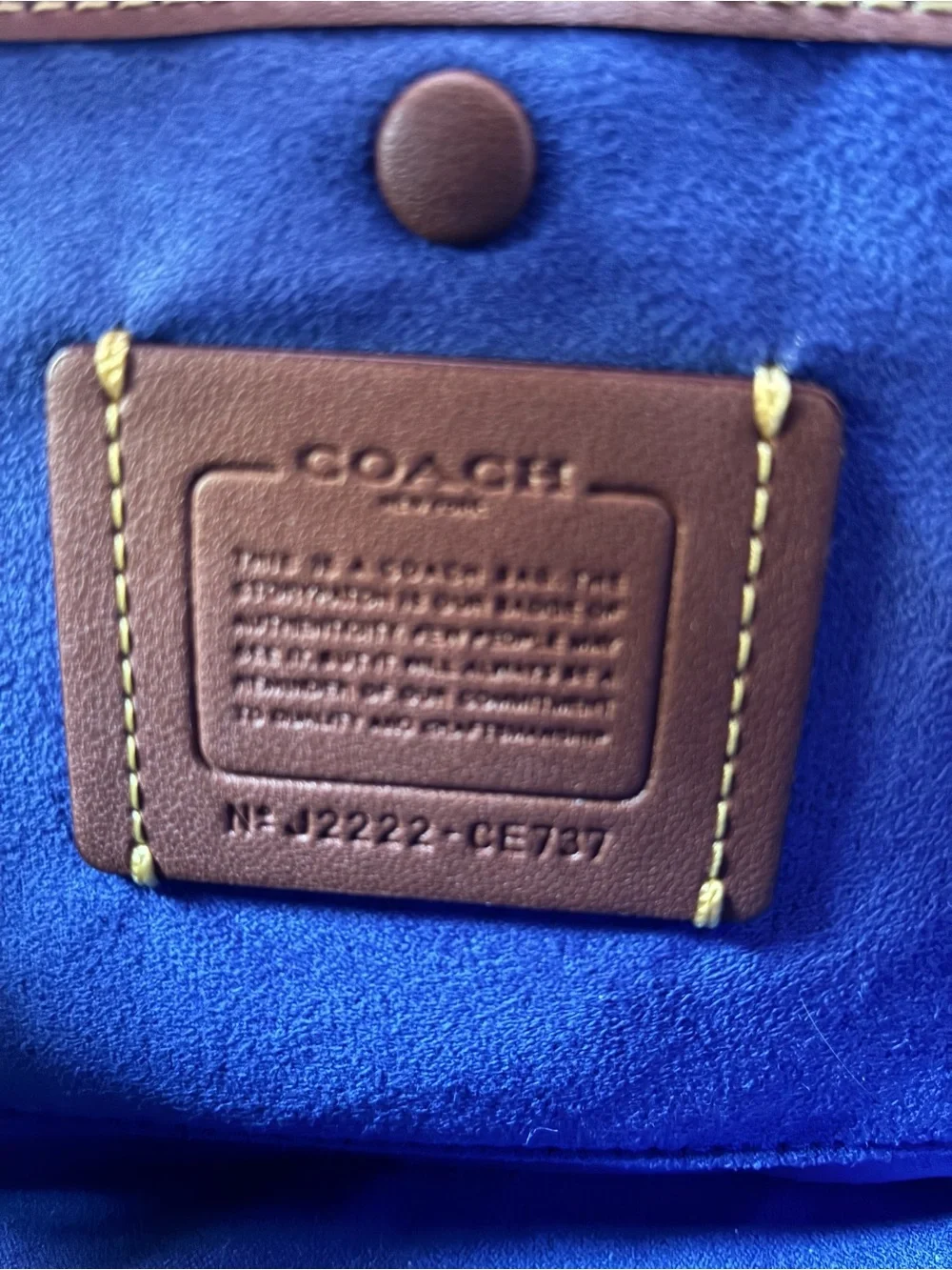 Coach euc revel